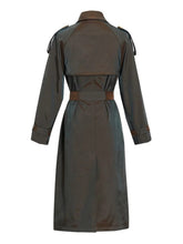 Manteau décontracté avec ceinture épissée Addison